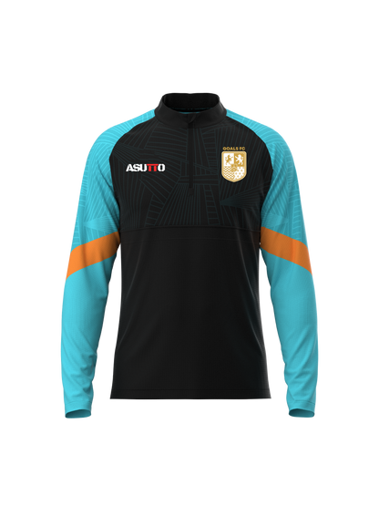 DNA ATHLETE Custom Team Quarter Zip Jumper – Personalized Name & Number, Premium Sportswear-ASTE56-12