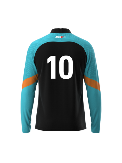 DNA ATHLETE Custom Team Quarter Zip Jumper – Personalized Name & Number, Premium Sportswear-ASTE56-12