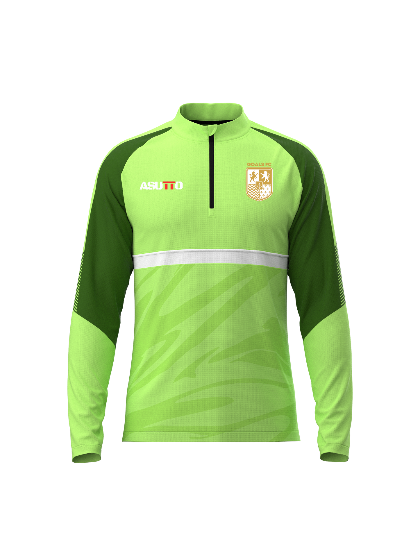 DNA ATHLETE Custom Team Quarter Zip Jumper – Personalized Name & Number, Premium Sportswear-ASTE56-15