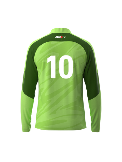 DNA ATHLETE Custom Team Quarter Zip Jumper – Personalized Name & Number, Premium Sportswear-ASTE56-15