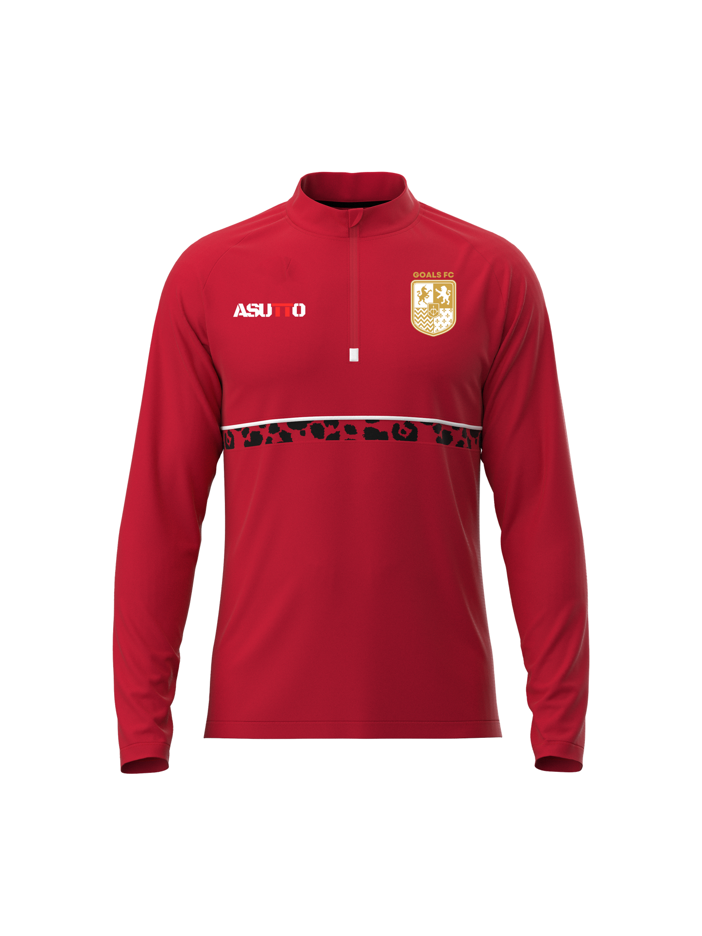 DNA ATHLETE Custom Team Quarter Zip Jumper – Personalized Name & Number, Premium Sportswear-ASTE56-17