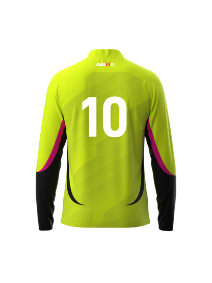 DNA ATHLETE Custom Team Quarter Zip Jumper – Personalized Name & Number, Premium Sportswear-ASTE56-7