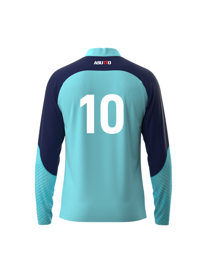 DNA ATHLETE Custom Team Quarter Zip Jumper – Personalized Name & Number, Premium Sportswear-ASTE56-9