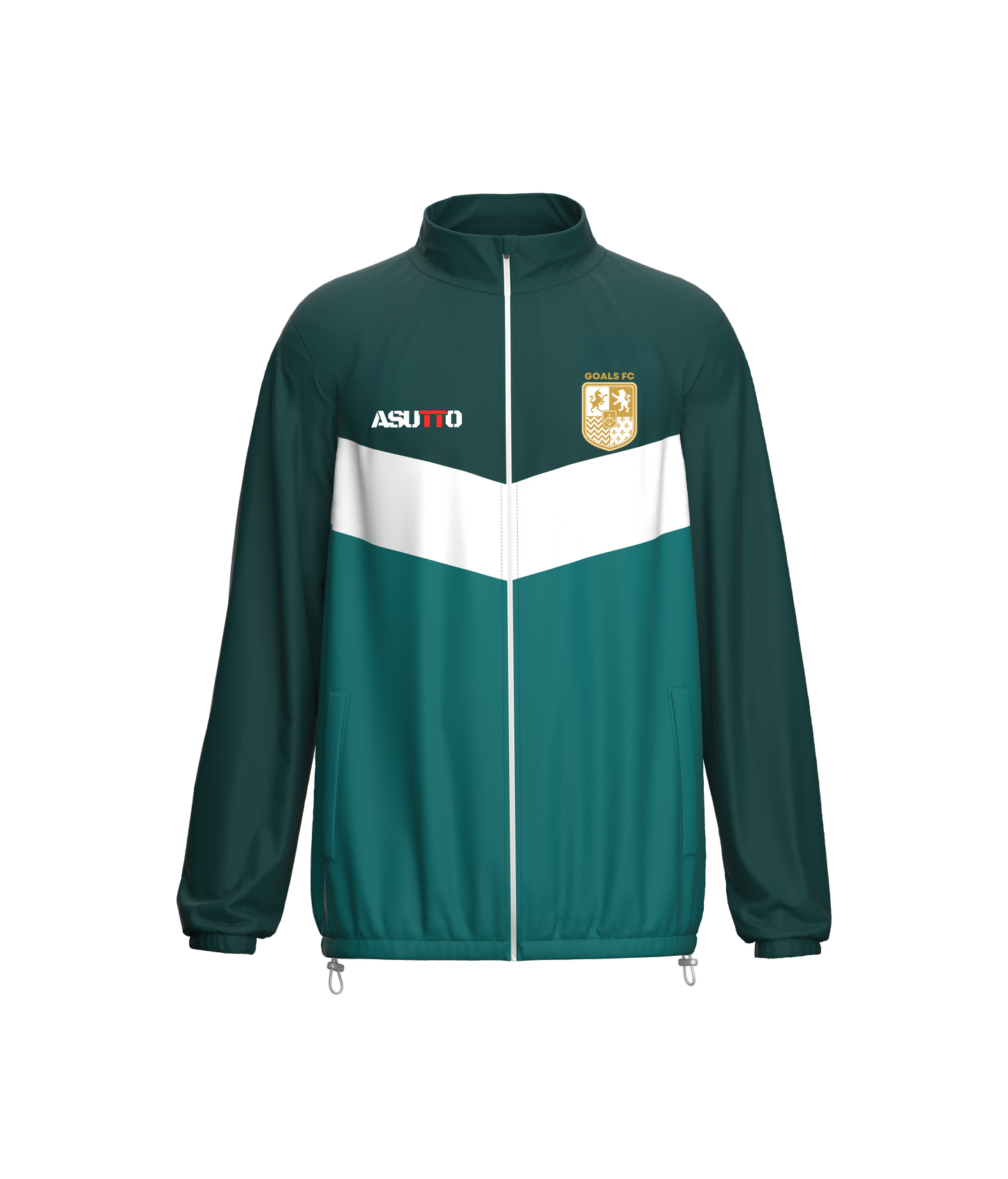 DNA ATHLETE Custom Team Windbreaker – Personalized Name & Number, Premium Sportswear-ASTW102-15