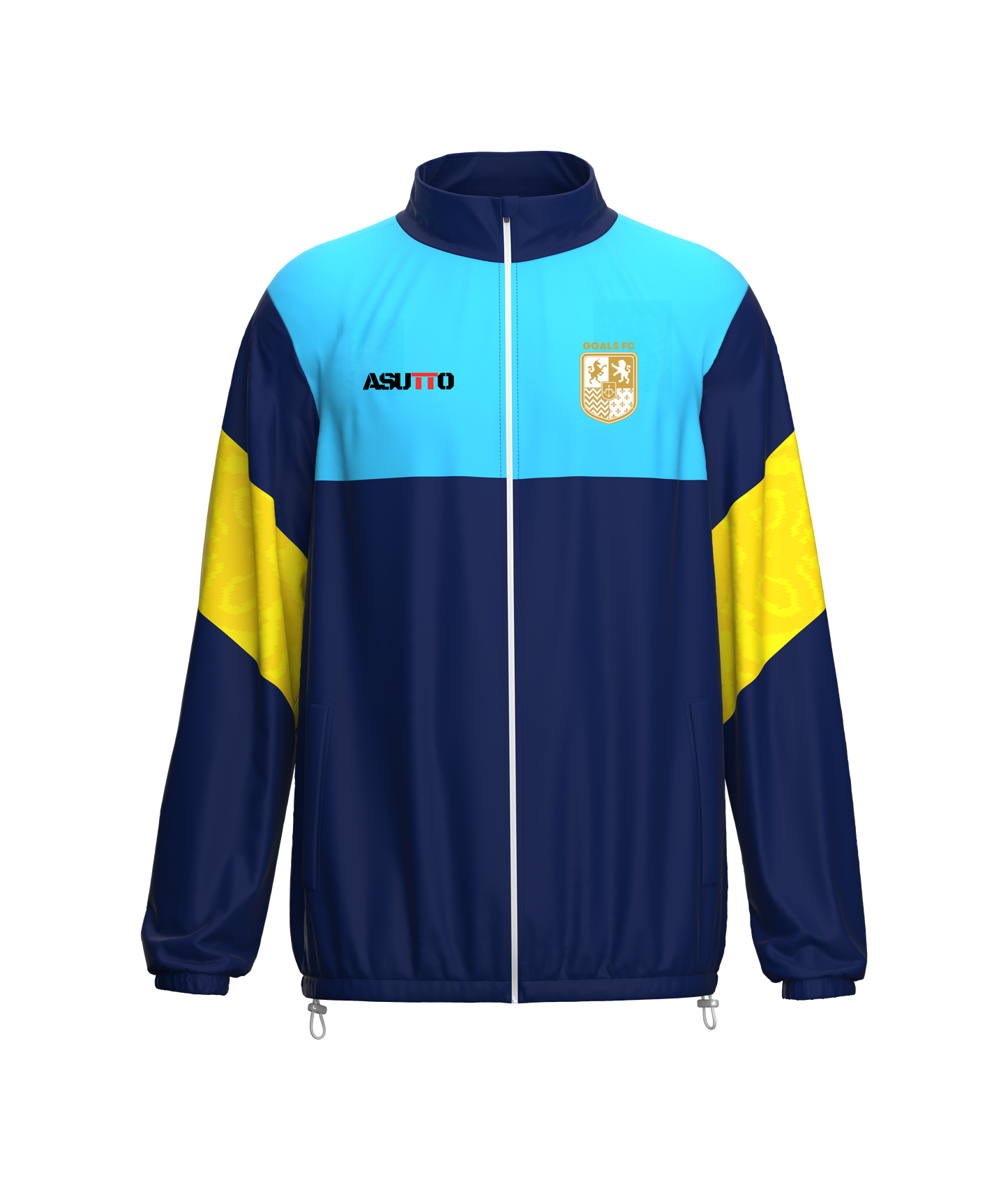 DNA ATHLETE Custom Team Windbreaker – Personalized Name & Number, Premium Sportswear-ASTW102-20