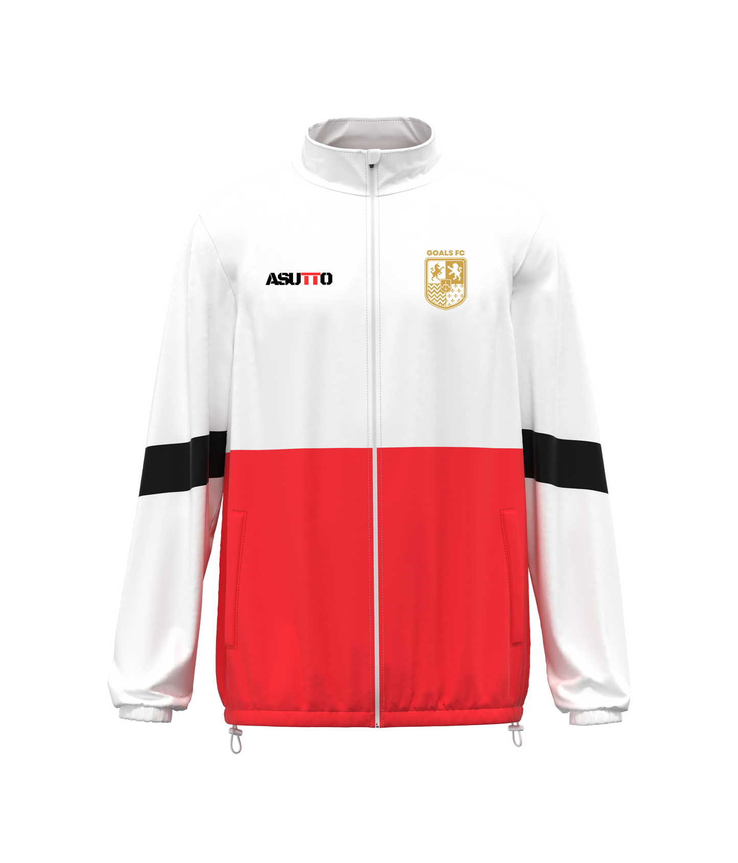 DNA ATHLETE Custom Team Windbreaker – Personalized Name & Number, Premium Sportswear-ASTW102-2